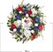 20 inch Independence Day Greenery Wreath for Front Door, 4th of July Independence Day Red White Blue Flower Wreath for Wall Window Party Wedding Decor Spring Summer Decoration for Home